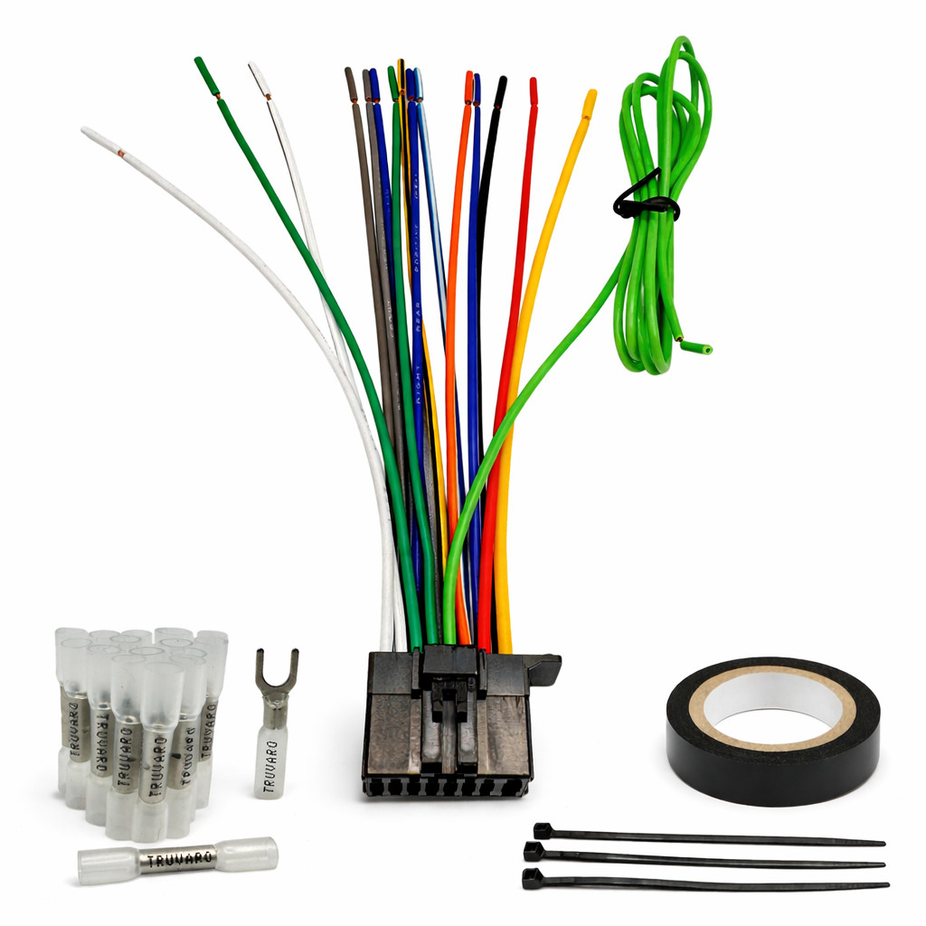 Wire Harness For Pioneer Avhx7700Bt Avh-X7700Bt Car Receiver Kit With Connectors