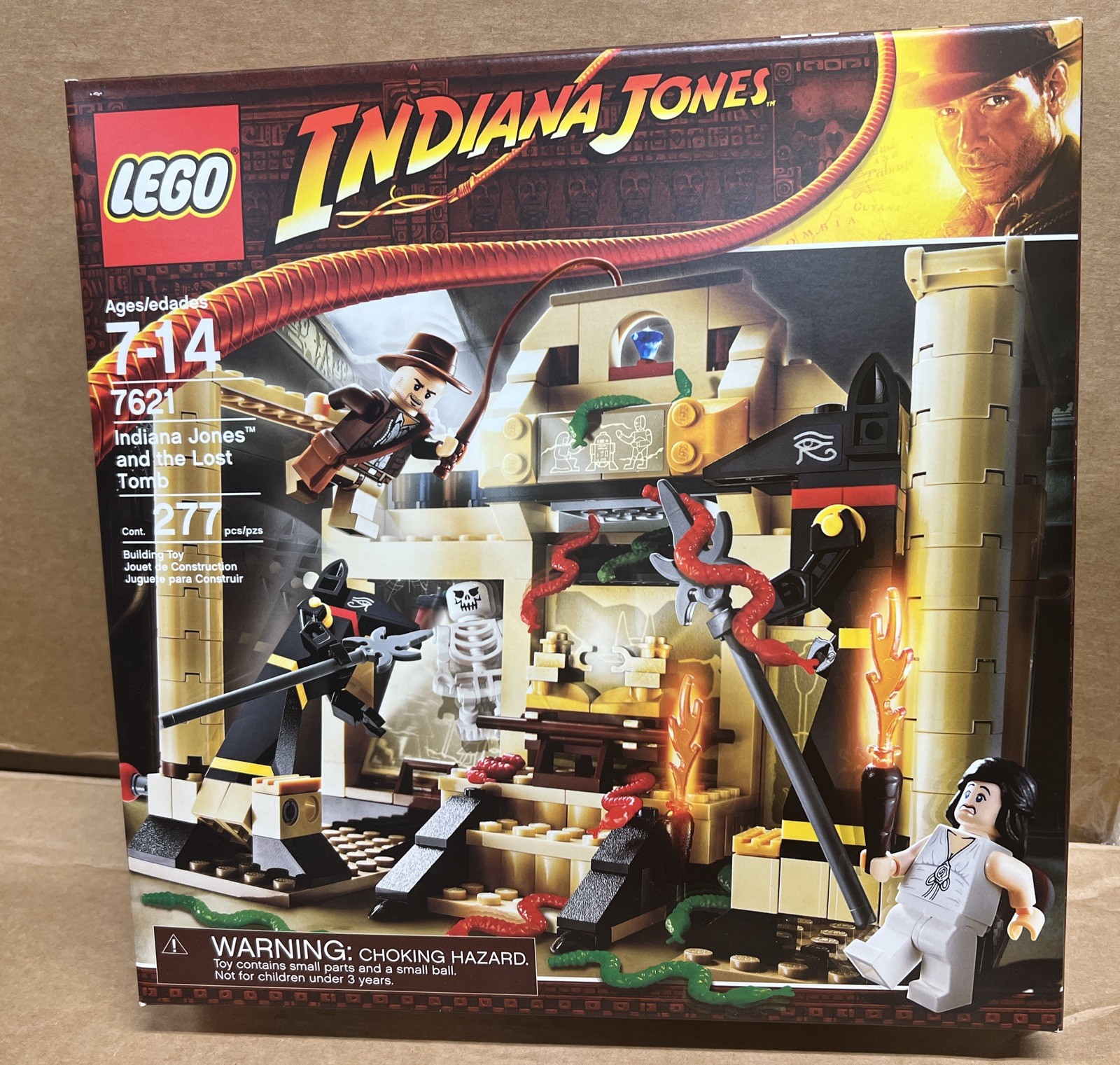 Lego 7621 - Indiana Jones and the Lost Tomb - from year 2008 - new, sealed