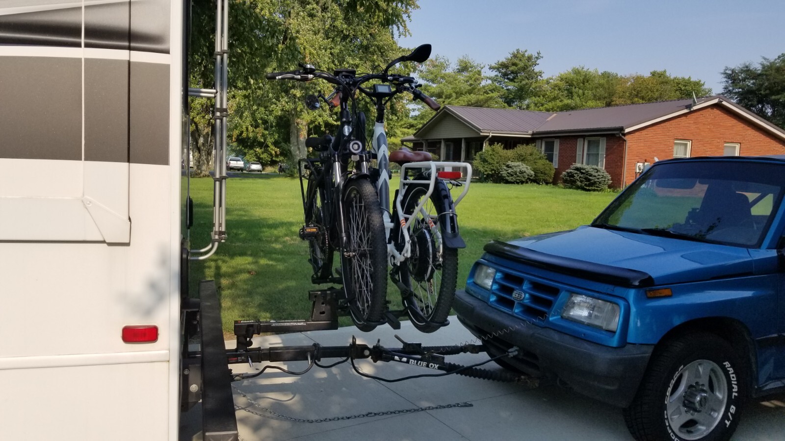 His and Hers RadCity4 Bikes - Virtually NEW! Includes Carrier, Cover, Misc