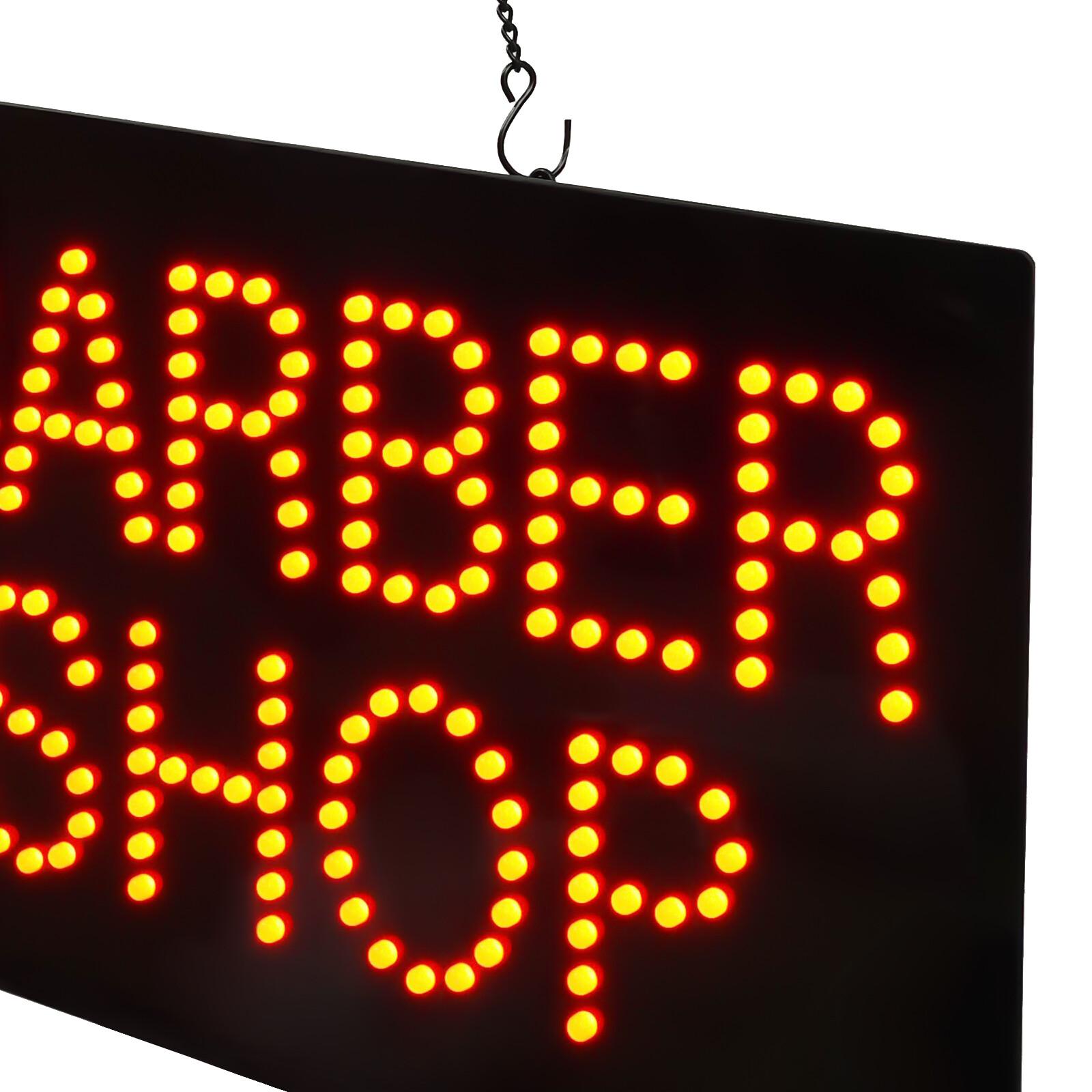 Barber Shop Sign LED Light Sign Business Sign 60*30cm/23.61*11.81in！