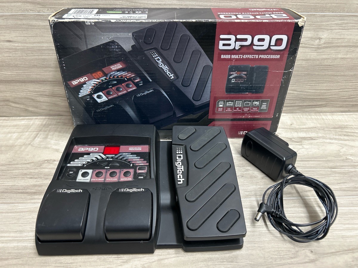 DigiTech BP90 Bass Multi-Effects Processor With Power Supply (PO1025138)