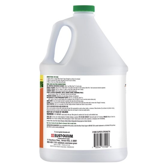 Mean Green Super Strength Cleaner & Degreaser, 128 Ounce (2 pack)