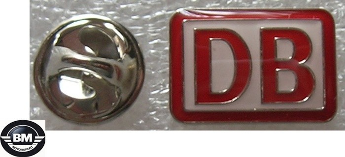 Pin Badge DB Deutsche Bahn Logo Train Railway Railway Plug Badge Art. 6045