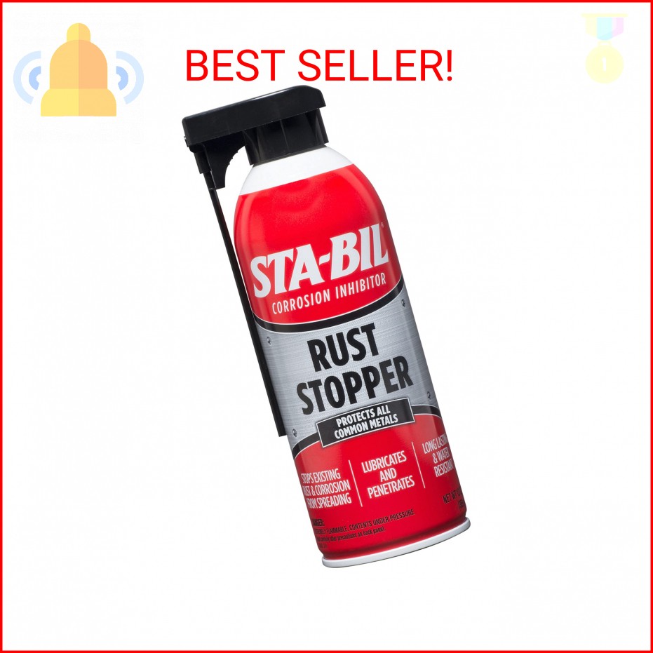 STA-BIL Rust Stopper - Anti-Corrosion Spray and Antirust Lubricant - Prevents Ca