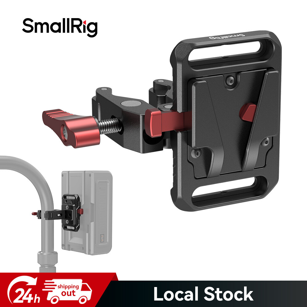 SmallRig Accessories V Mount Battery Plate for BP-190WS Crab-Shaped Clamp 2989