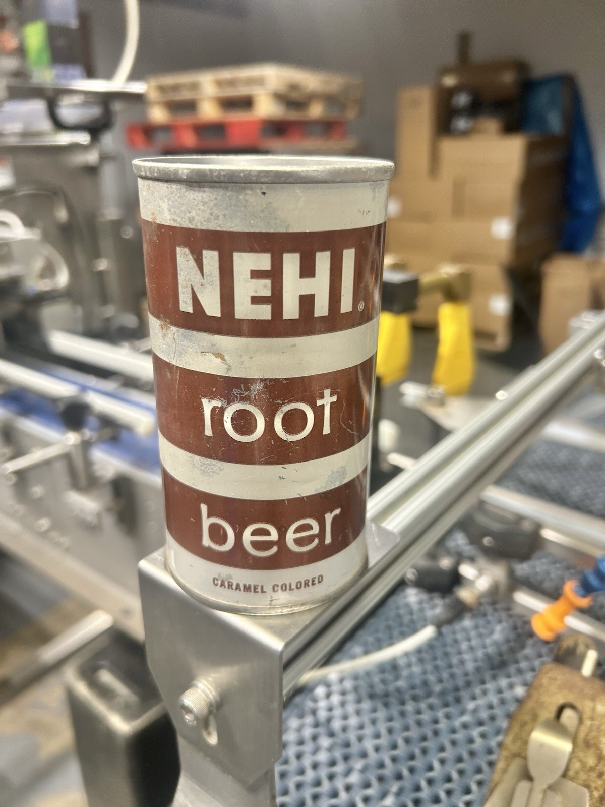 Nehi Root Beer Soda Can Pull/Zip Tab Columbus Georgia Royal Crown Cola Co.