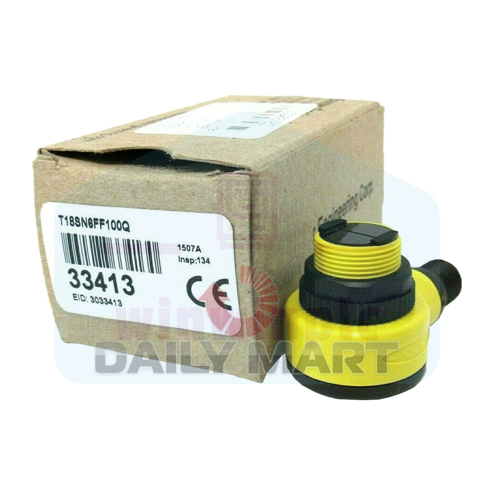 New In Box BANNER T18SN6FF100Q Photoelectric Switch