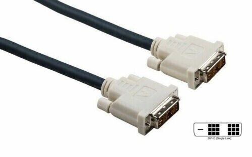 New Dell 6ft DVI Cable Single Link M-M 18-Pin 089G1748GAA AC for LCD Monitor - 7