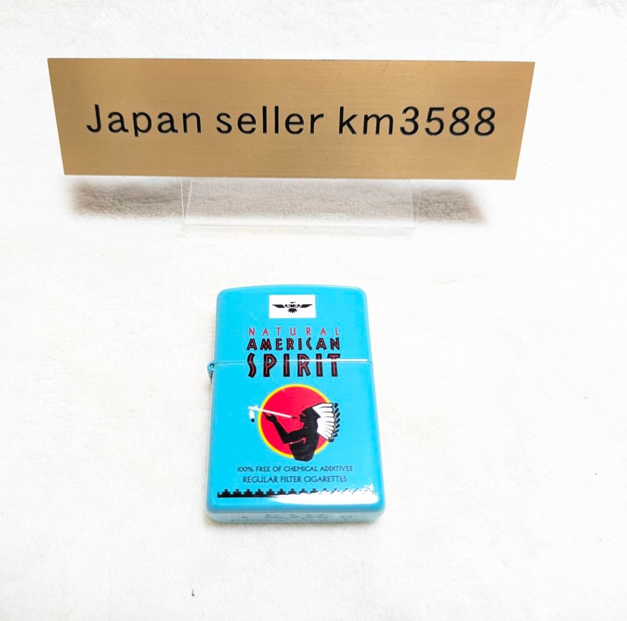 Zippo American Spirit Turquoise Limited Edition Rare Model Made In 2004 New JP