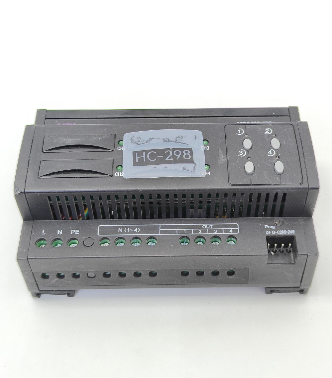 HDL-MD0403.432 4CH 3A TRIAC Dimming Actuator , HC#298 (TESTED)
