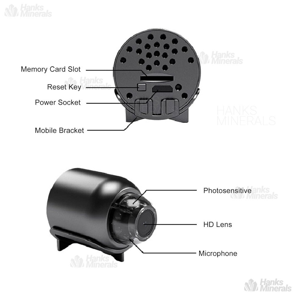 Mini Wifi IP Camera Home Security Night Vision HD 1080P Motion Detection
