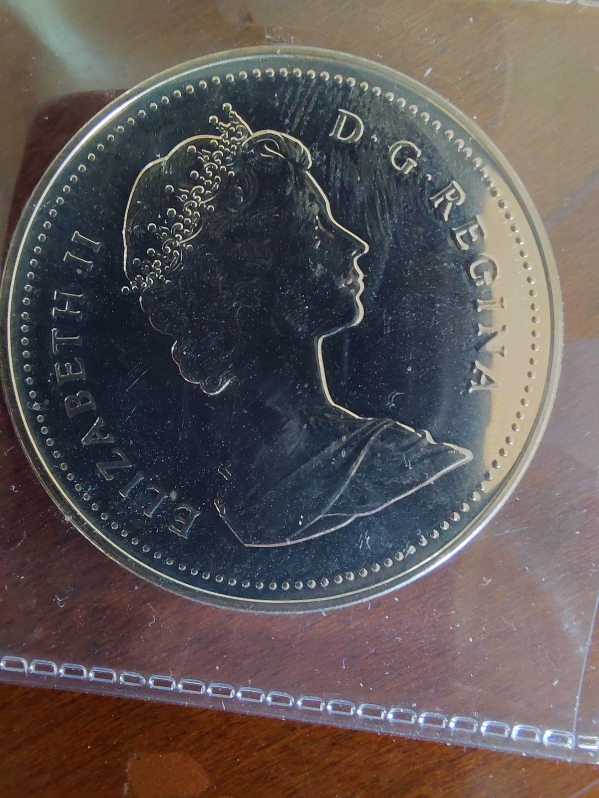 1988 ROYAL CANADIAN MINT IRONWORKS PROOF SILVER DOLLAR