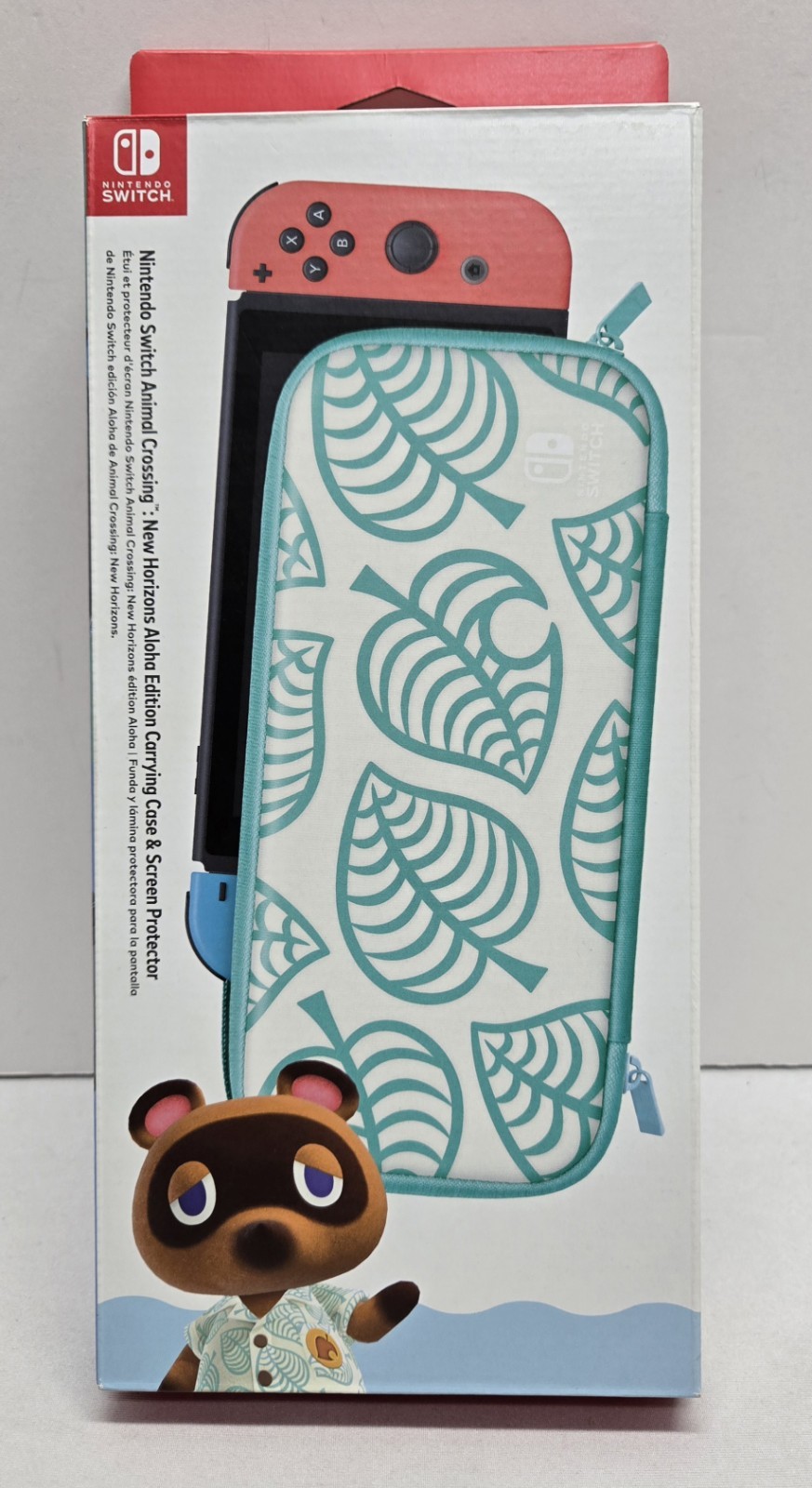 Nintendo Animal Crossing Horizons Aloha Edition Carrying Case With Box