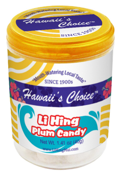 Hawaii's Choice Li Hing Plum Candy, 1.41 oz each, 24 pack