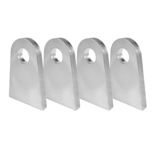 4-Pack Heavy-Duty Weld-On Shock Tabs,Universal Mounting Brackets with 1/2"