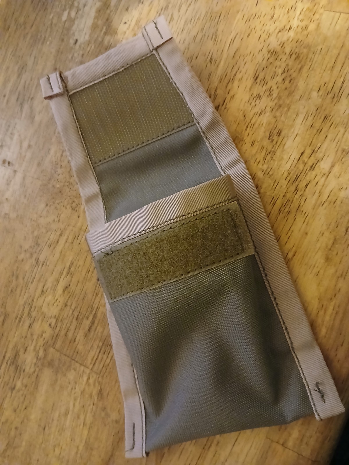 Tan First Aid/Compass Pouch