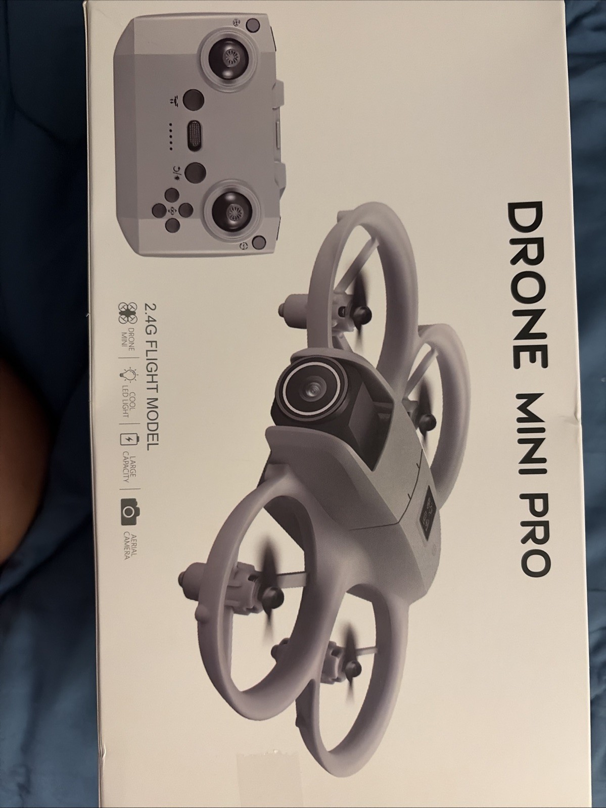 Drone Mini Pro w/ Camera 2.4G RC Quadcopter LED Lights New In Box - Toy Drone