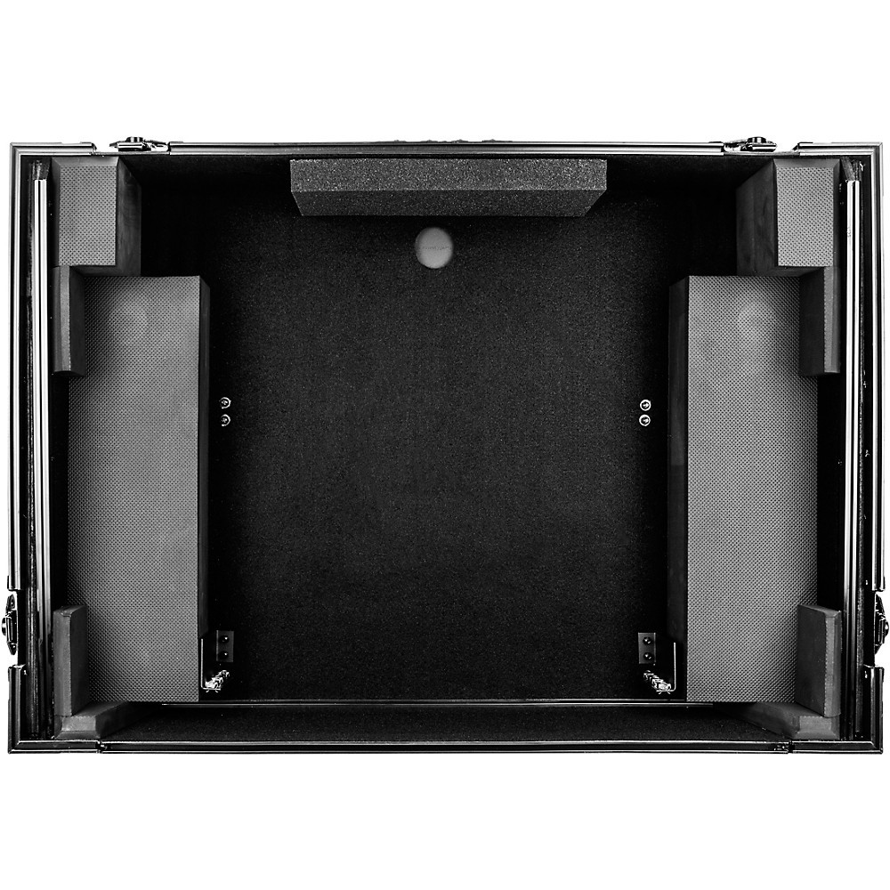 Odyssey Denon Prime 4 Black Flight Case With Glide Platform Black