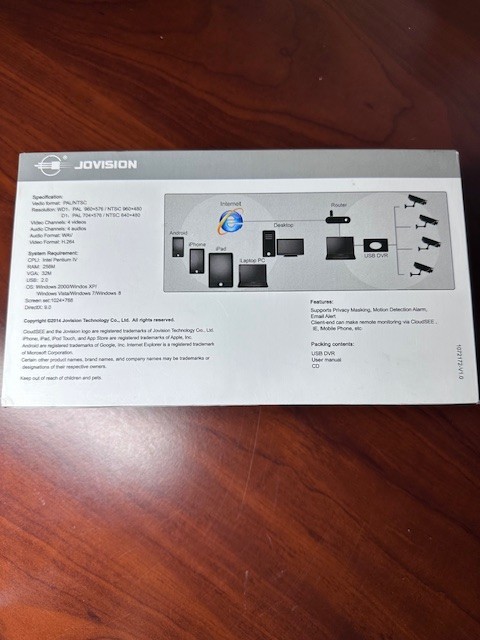 JOVISION USB-DVR JVS-C300Q