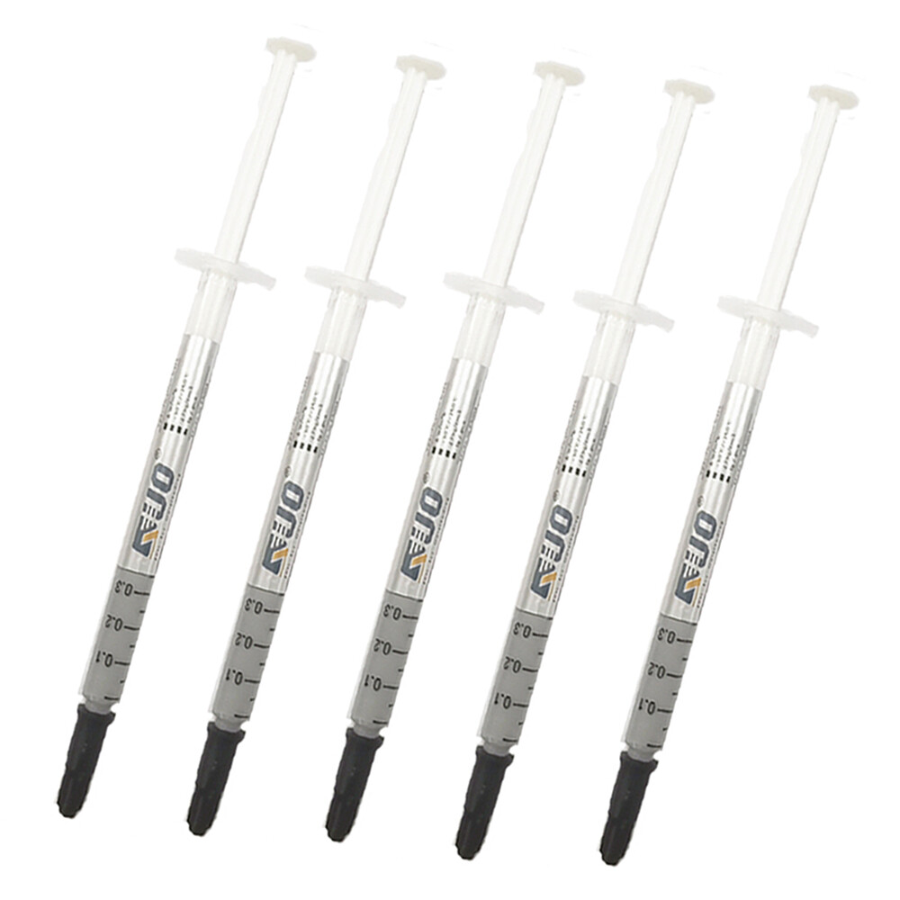 (5-pack) High Performance Thermal Grease CPU Heatsink Compound Paste Syringe US