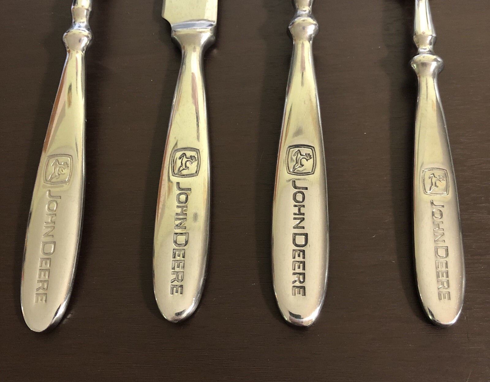 JOHN DEERE - ENGRAVED - Stainless Flatware Silverware YOUR CHOICE - GIBSON -
