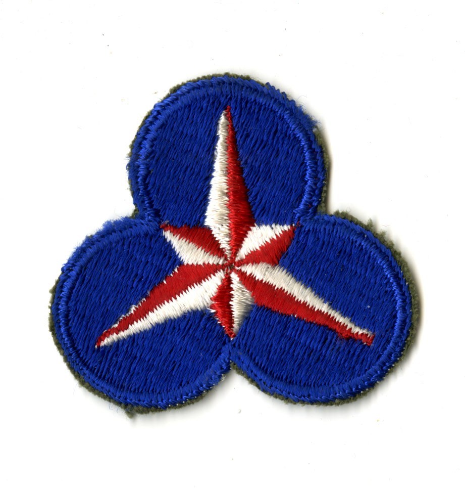 XXXVI Corps White Back Patch WWII Vintage Pacific