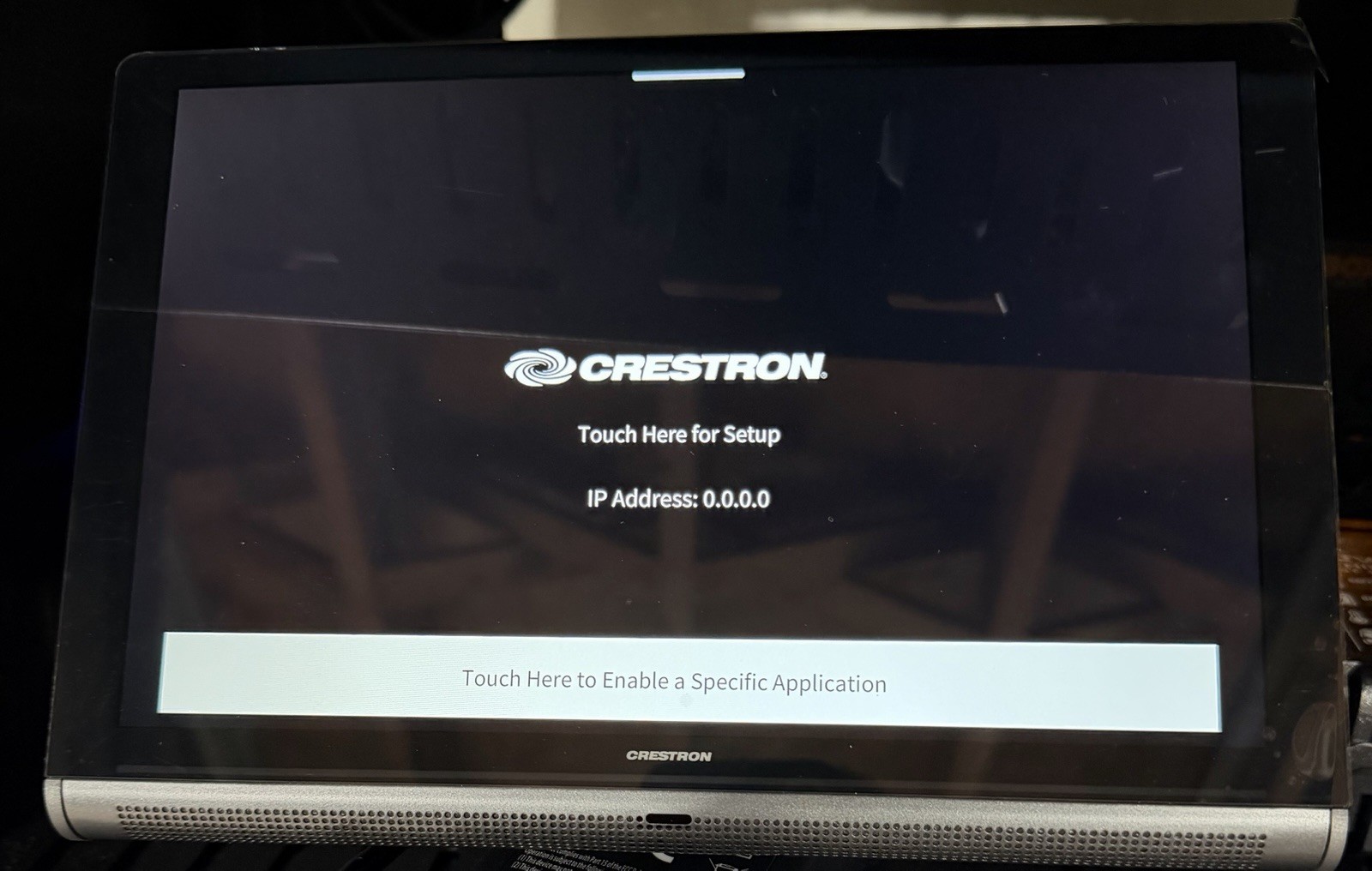 Crestron TS-1070-B-S Touchscreen Panel