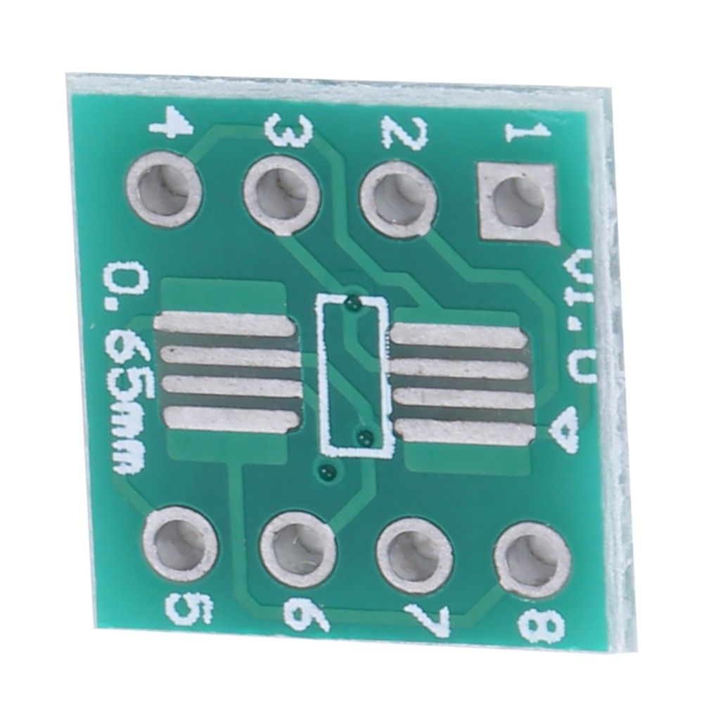 ˇ100x Converter Module Lightweight SOP8 To DIP8 Adapter Board For Printed