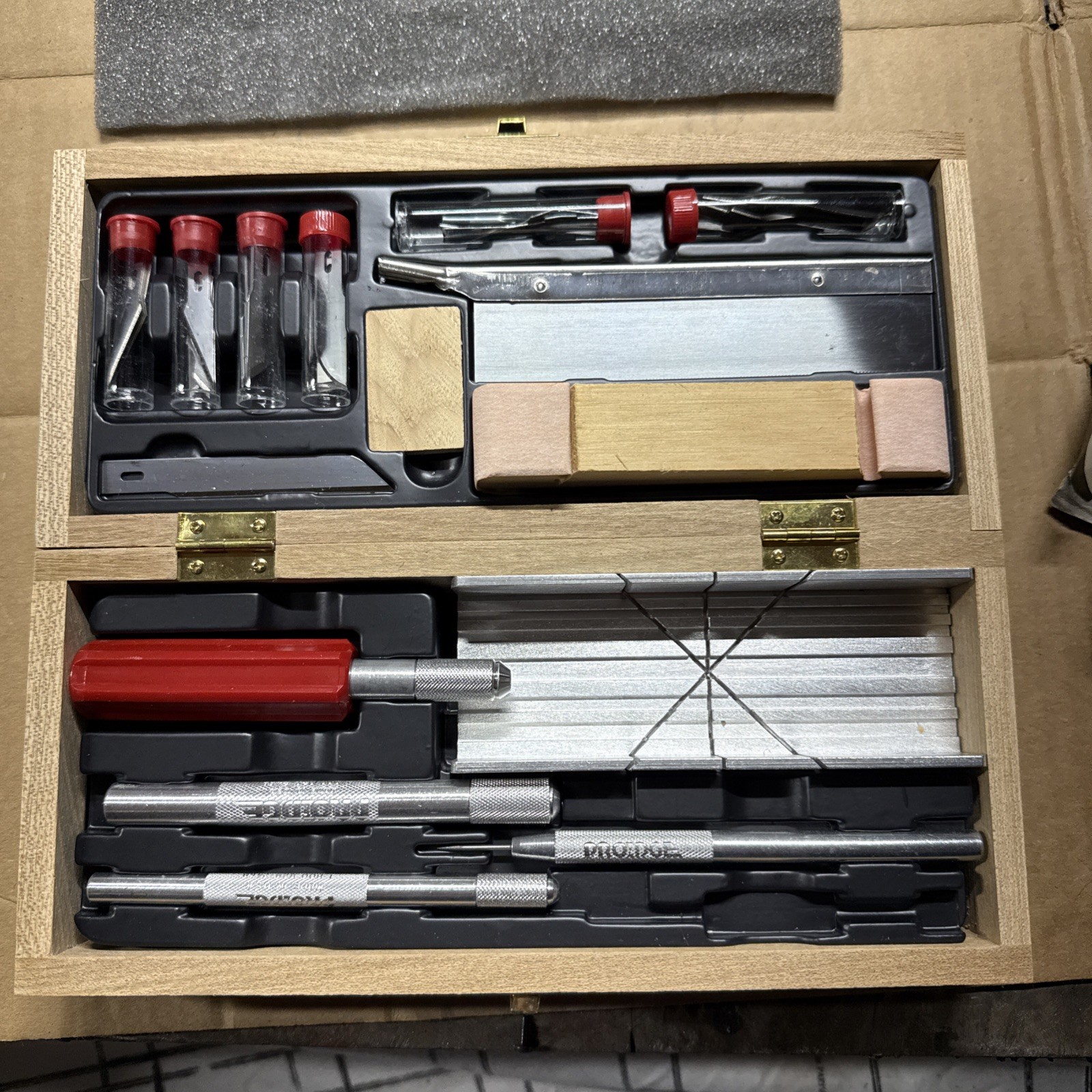 ProEdge 30850 Airplane Modeler's Tool Chest Hobby Knife Set - Precision Cutting