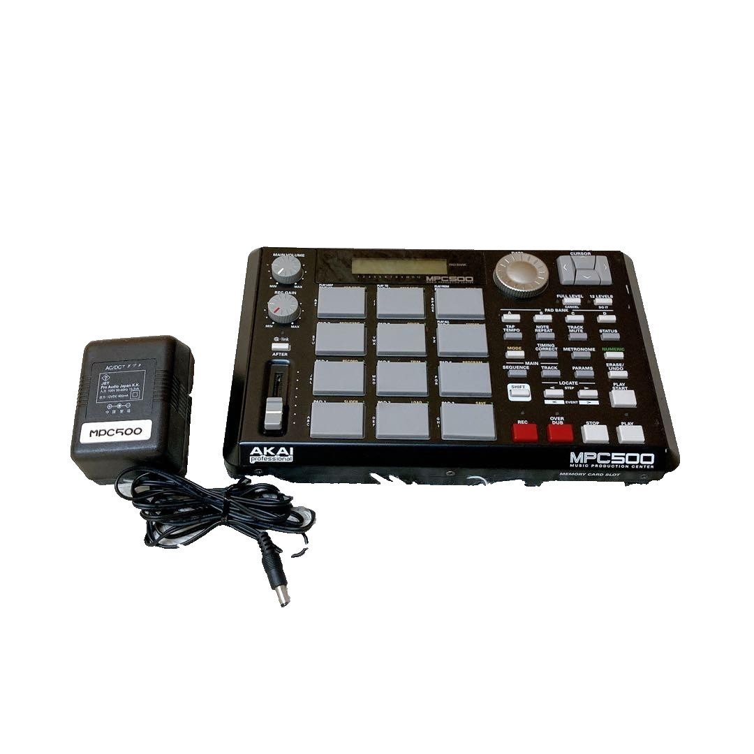 AKAI MPC500 Sampler Drum Machine Compact Portable Tested Working