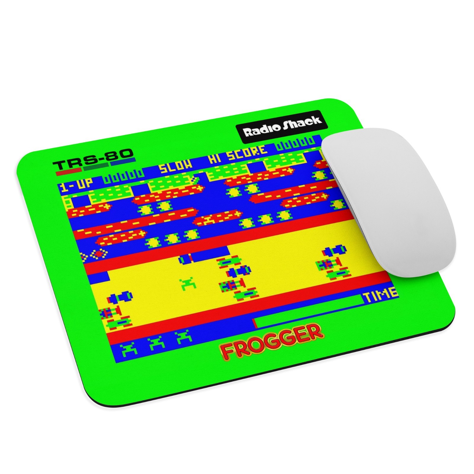Retro Frogger TRS-80 / Radio Shack Mouse Pad – Jump Back to the 80s!