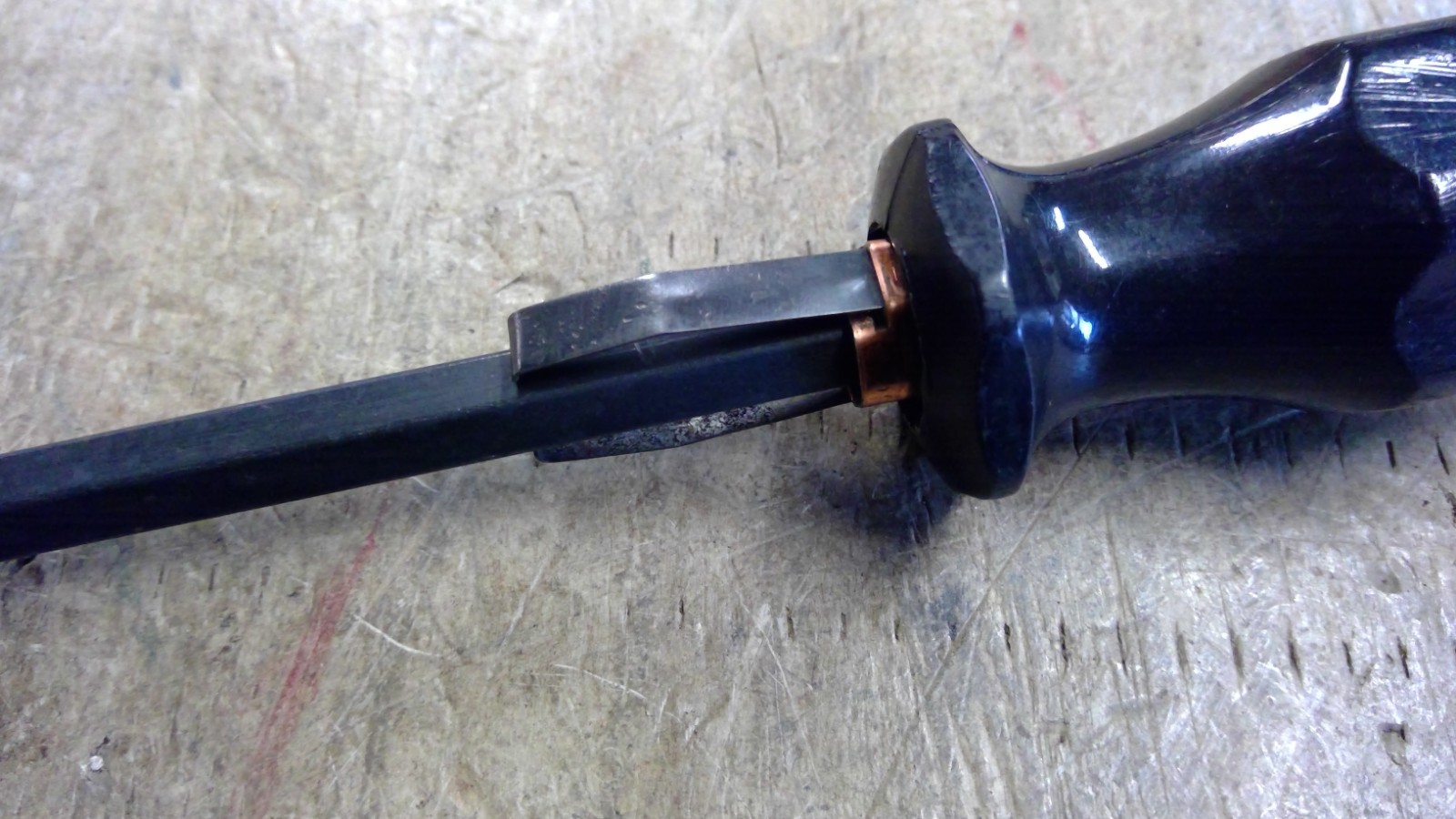 12 1/2" Hold E Zee slotted screwdriver TH-8 Upson tools USA made