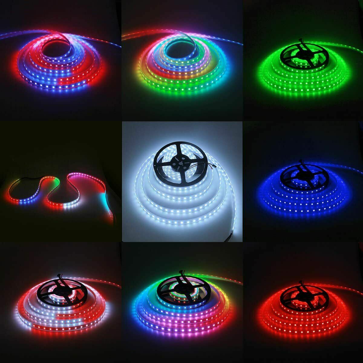 5050 WS2811 RGB LED Strip Light Multi Color Dream Color 12V 5M 150 LED 300 LED