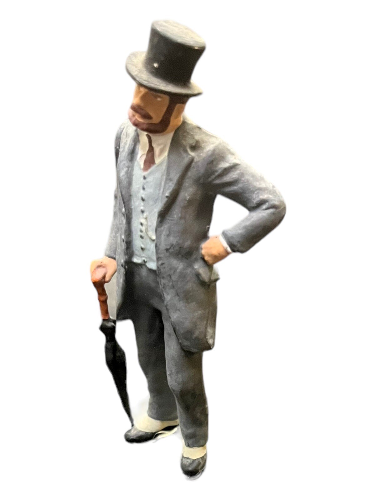 Preiser 1:22,5 Citizen With Hat and Umbrella, Railway Figure