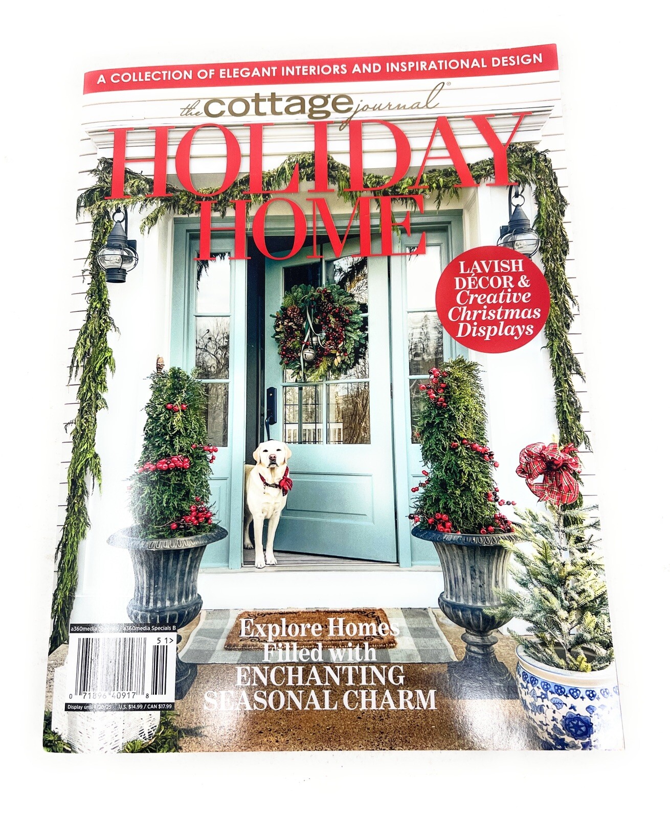 The Cottage Journal Magazine Holiday Home Christmas 2024 Seasonal Charm New
