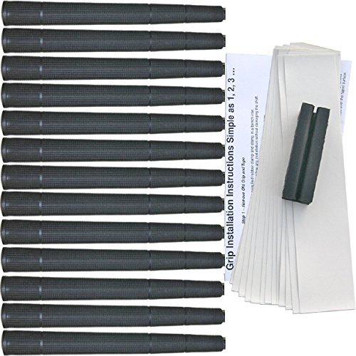 Tacki-Mac Arthritic Serrated Oversize +3/32 Golf Grip Kit (13 Grips+Tape+Clamp)