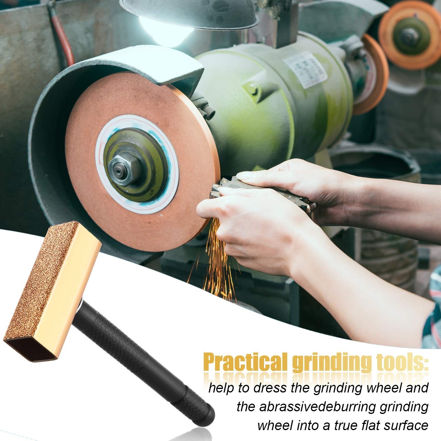Versatile Diamond Wheel Dresser Tools - 3 Sizes for Optimal Grinding