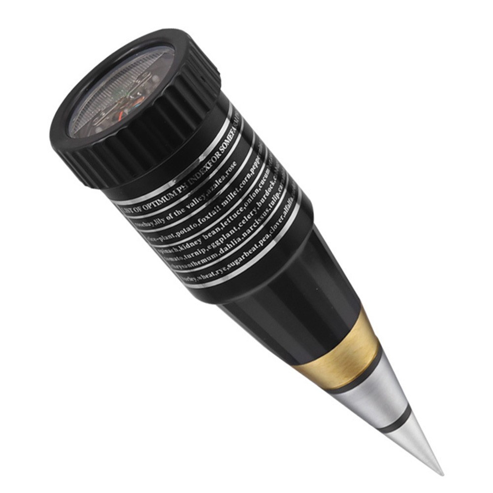 Professional pH Meter for Soil with Moisture Sensor and Metal Electrode