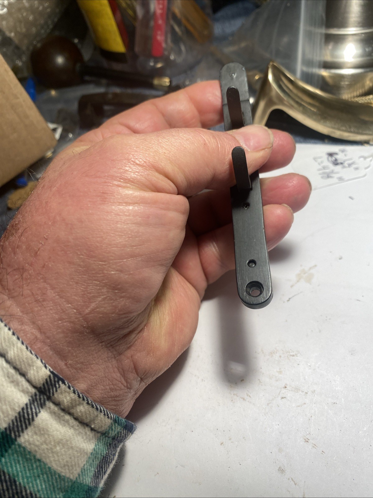 New Lyman Double Set Trigger Assembly and Screw.