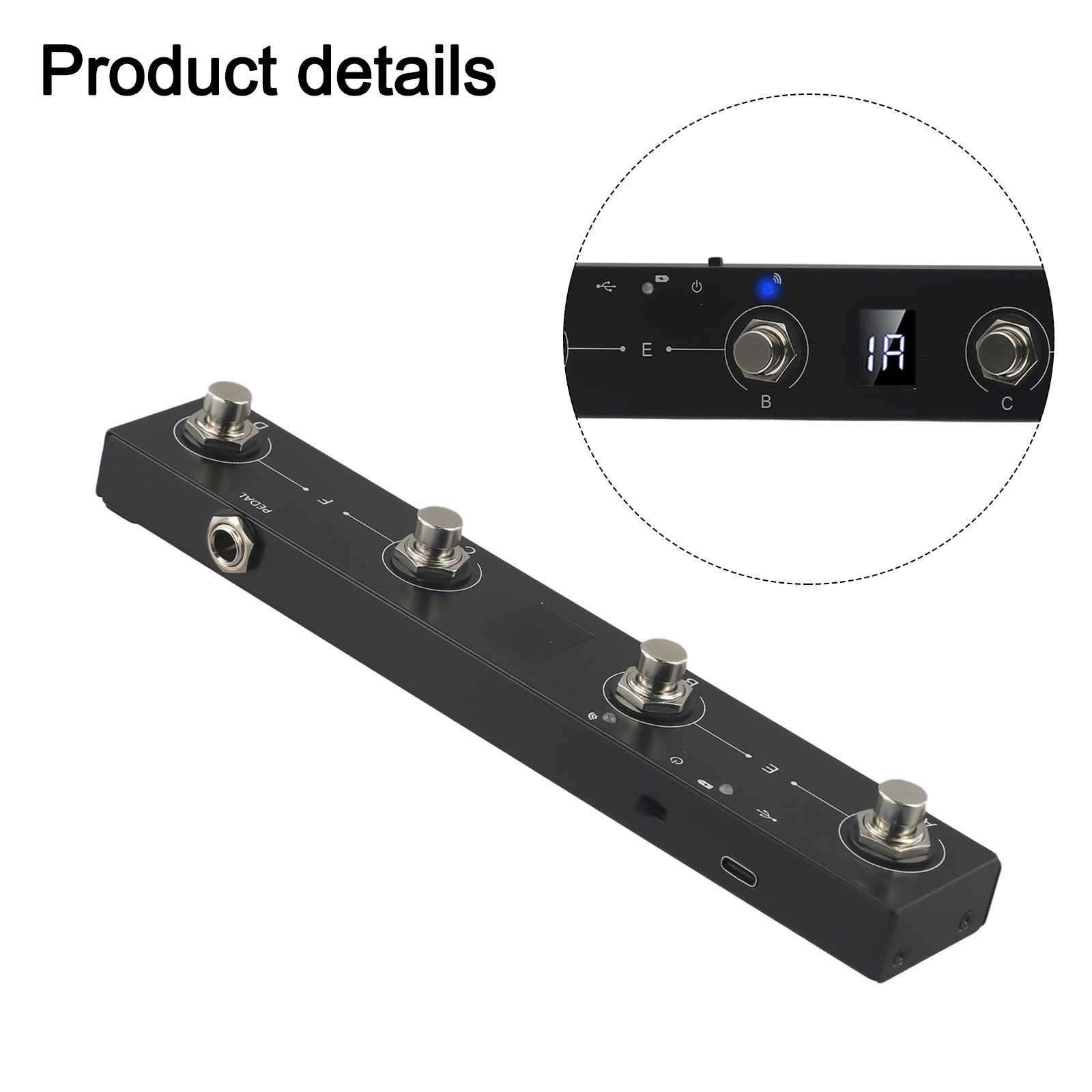 MVAVE Chocolate-MIDI-Footswitch Controller Extended Life Easy //New