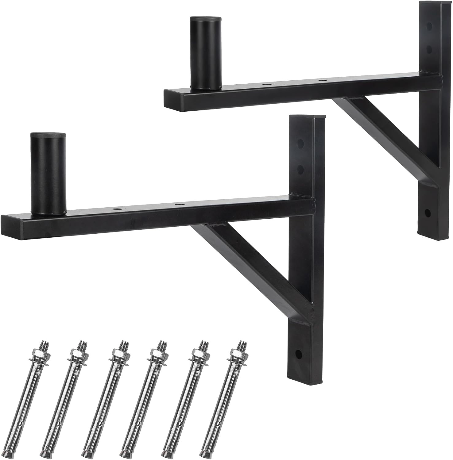 Heavy Duty Dual PA Speaker Wall Mount Brackets Supports up to 110Lbs,Pa Speaker