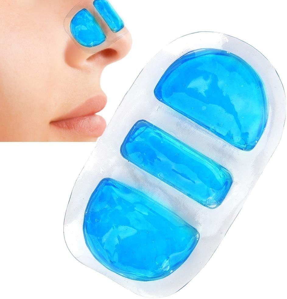 Reusable Cold Therapy Nose Ice Pack for Effective Pain Relief - Travel Friendly
