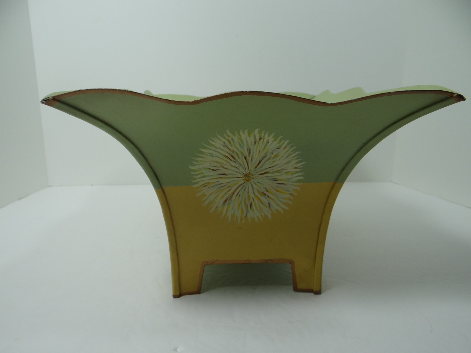 Foreside Footed Metal Planter Made India