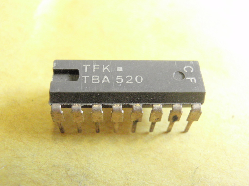 4x IC MODULE TBA520 No China Copies, Excellent Stamps 20476-88/132/K12190/179