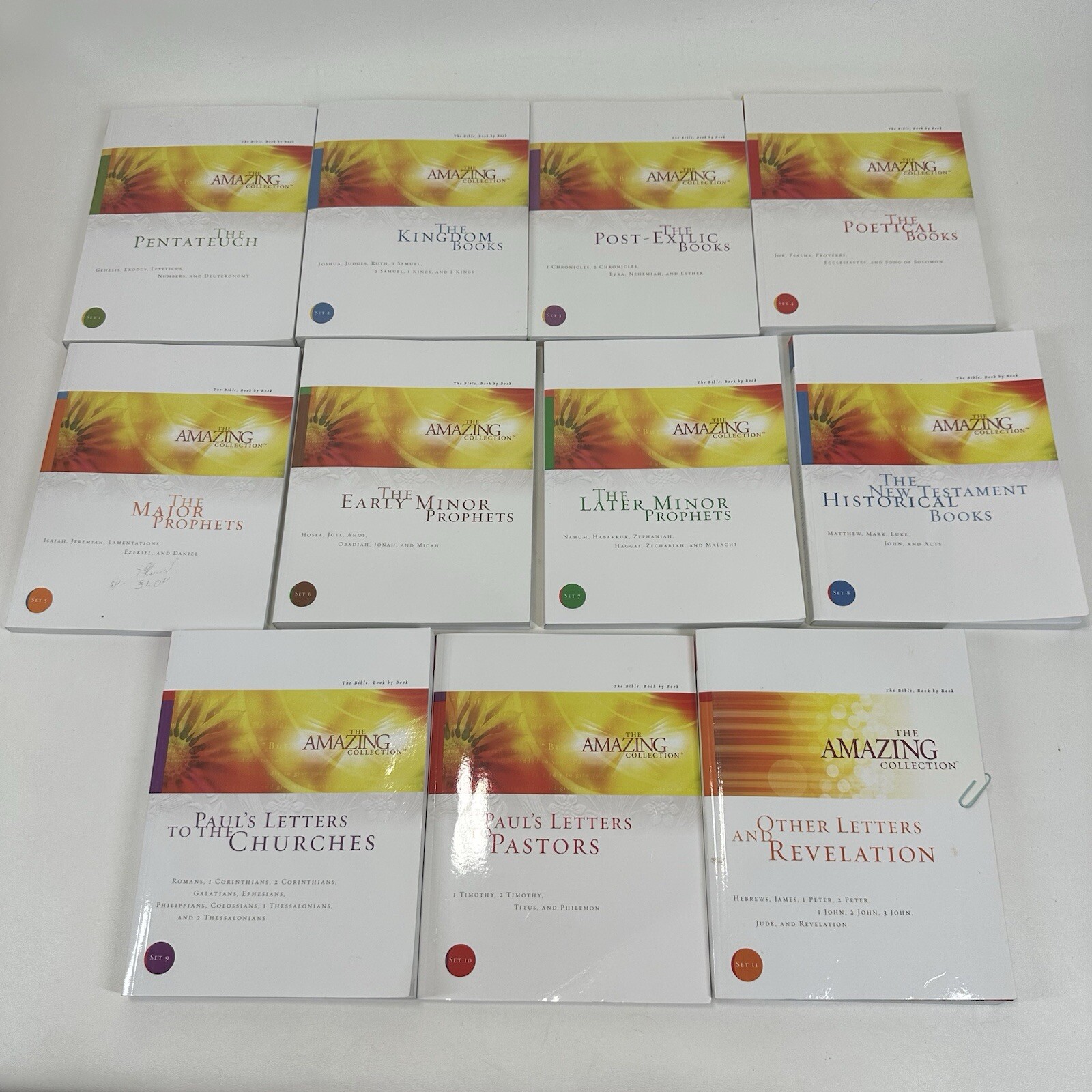 Study Bible Series Big Dream Ministries Amazing Collection Set Used Written In