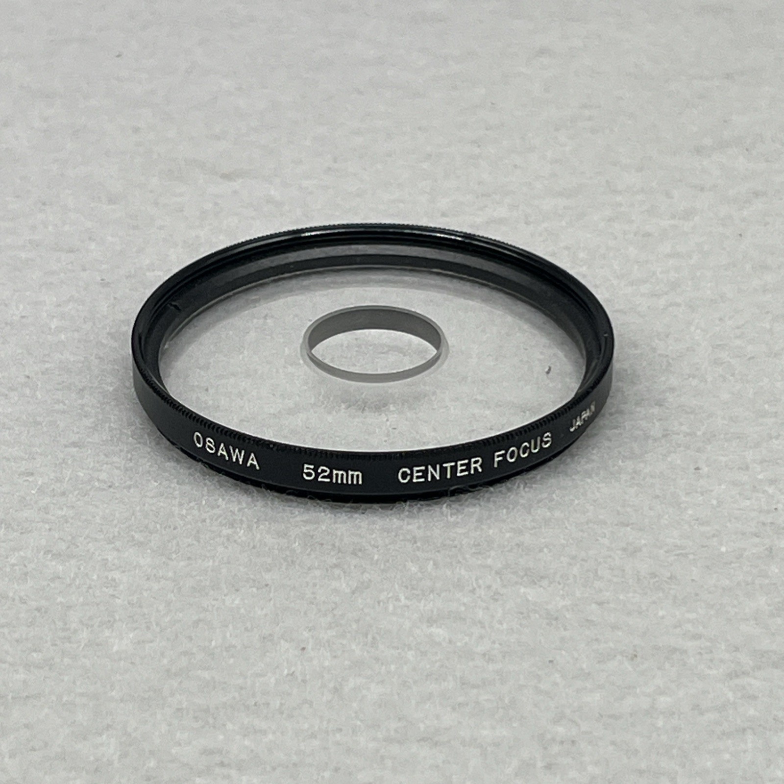 Vintage OSAWA 52mm Center Focus Lens with Plastic Case