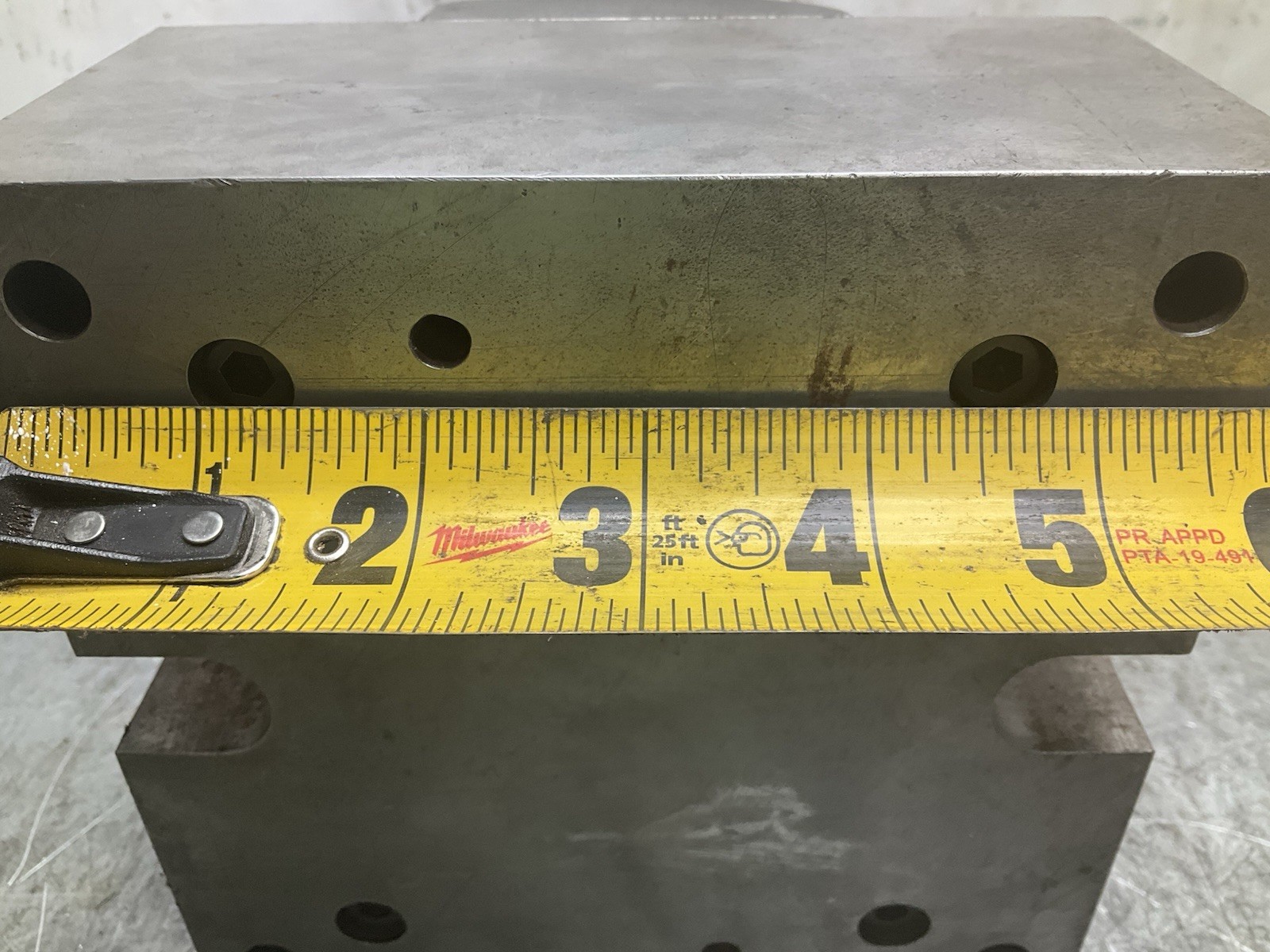 Parts Only Gorton 6" Universal Table 204-1 Rotary Swivel Angle Base Plate Riser