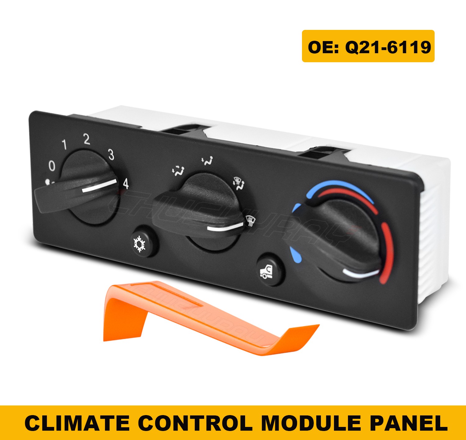 A/C Climate Control Module Panel Q21-6119 For Peterbilt Truck Part