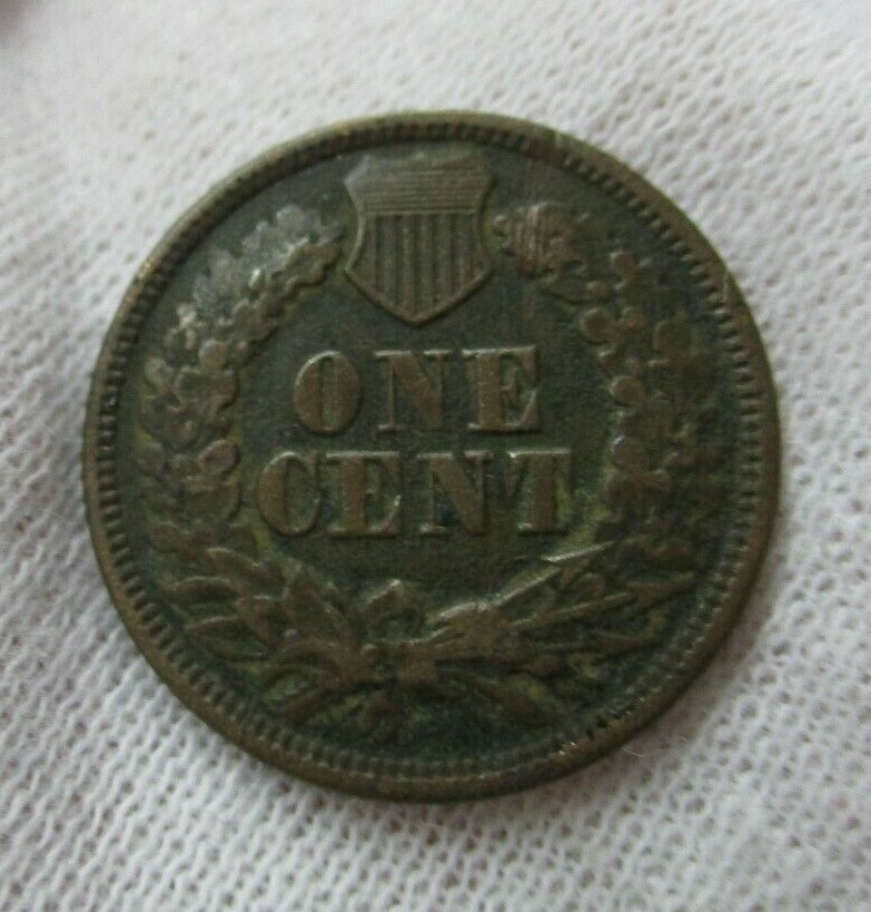 1866 Indian Cent XF (INV57)
