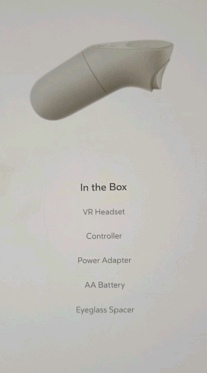 Meta Oculus Go 64GB Standalone VR Headset - Working- Original Box + Accessories